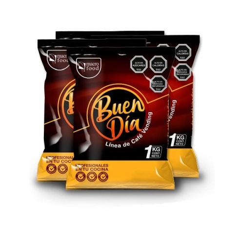 Bebida en polvo sabor cafe cappucino vainilla 1 kg