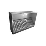 Campana acero inoxidable mural 150 cms.