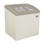 Congeladora dual 160 lts. vidrio curvo Maigas