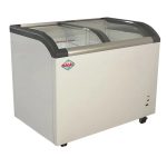 Congeladora dual 273 lts. vidrio curvo Maigas