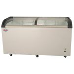 Congeladora dual 520 lts. vidrio curvo Maigas