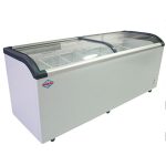Congeladora dual 650 lts. vidrio curvo Maigas